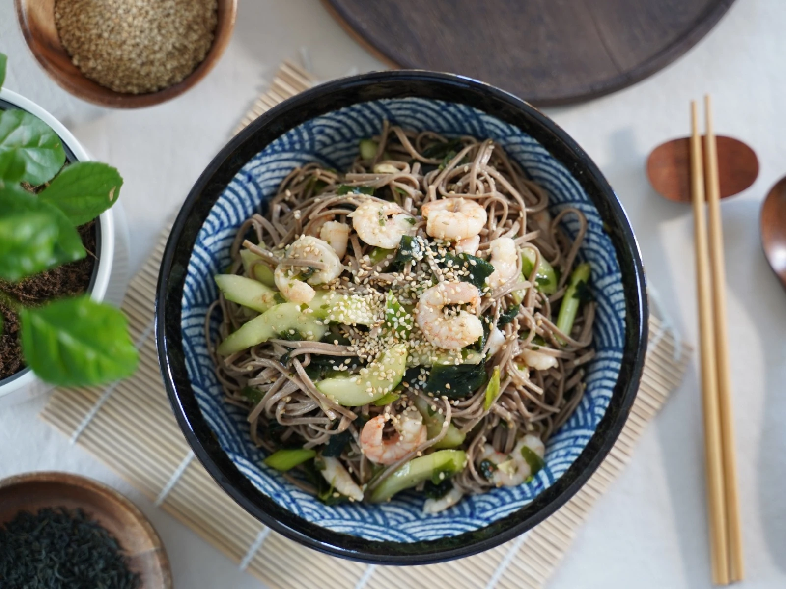 Prawn and Soba Noodle Salad