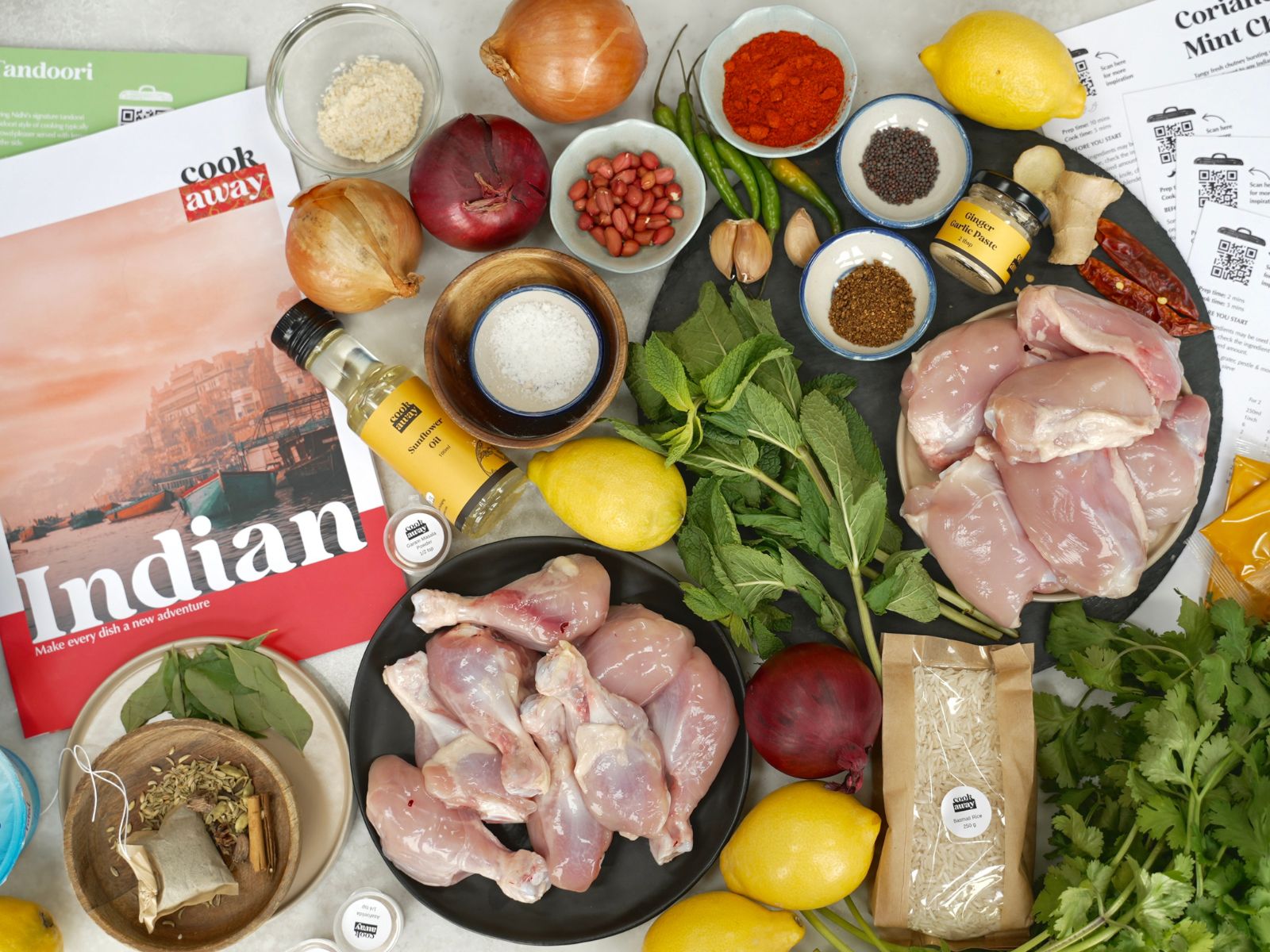 Authentic Tandoori Chicken & Lemon Rice