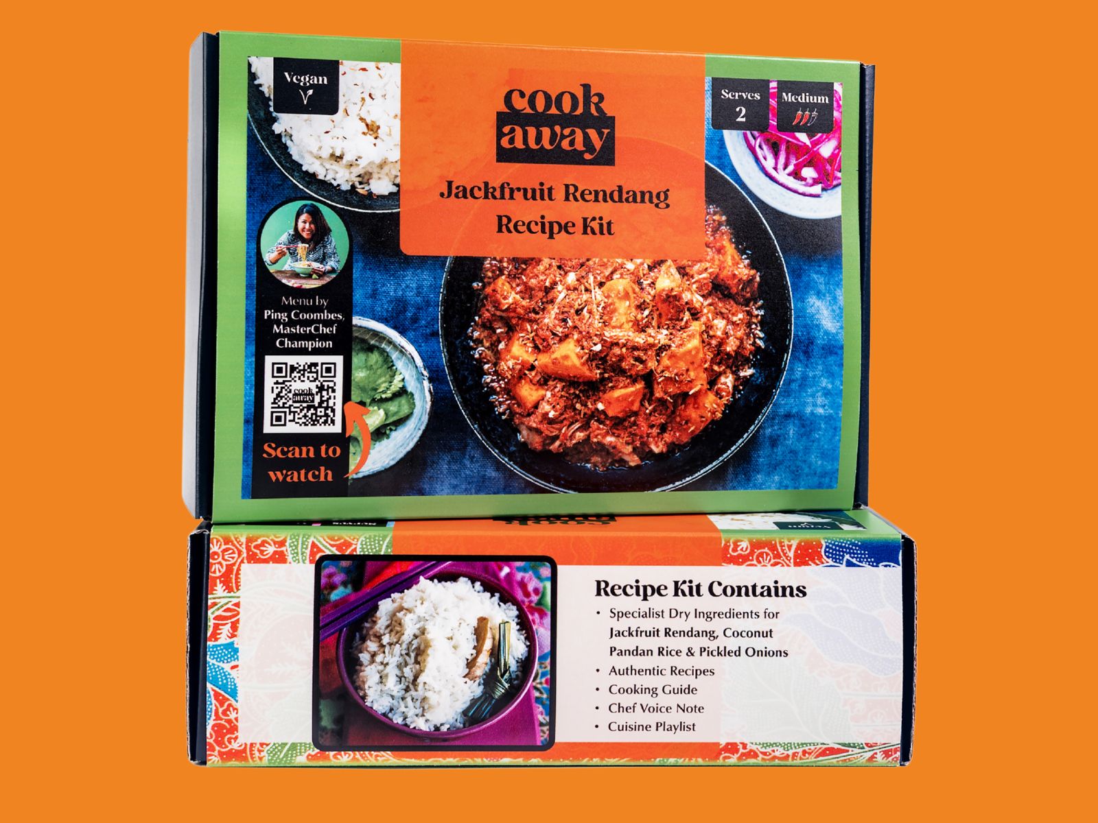 Meal Kit for Malaysian Jackfruit Rendang (Vegan) (Long-Shelf Life Ingredients)