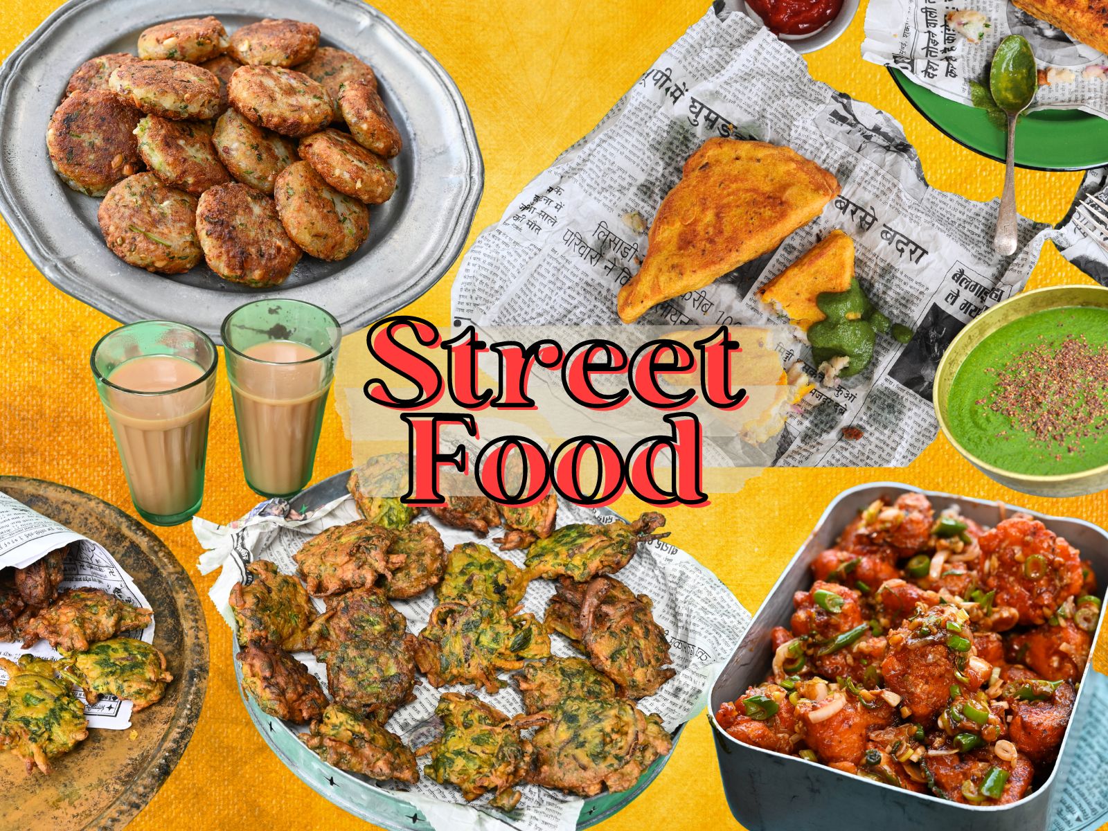 Indian Street Food & Chai Experience (Vegan)