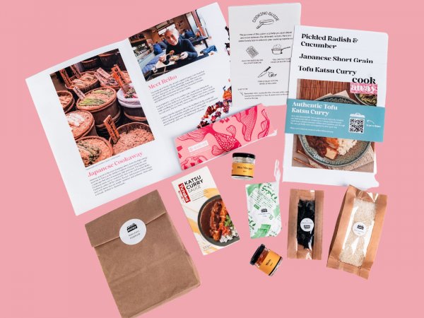 Meal Kit for Authentic Tofu Katsu Curry (Long-Shelf Life Ingredients)