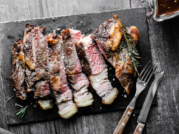 Ultimate Steak Night for 2: Aged Ribeye