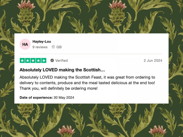 Scottish Feast - Wild Venison & Whisky Sauce