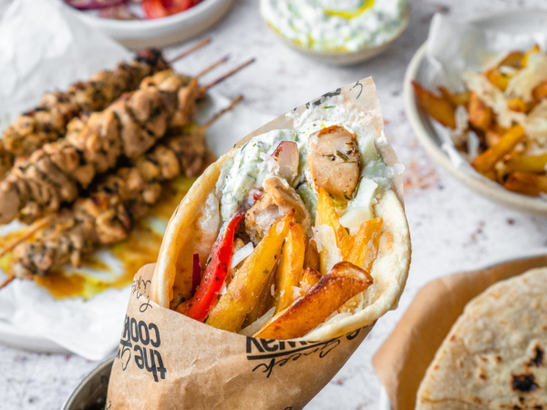 CHICKEN SOUVLAKI