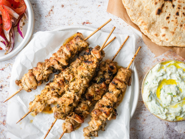 CHICKEN SOUVLAKI