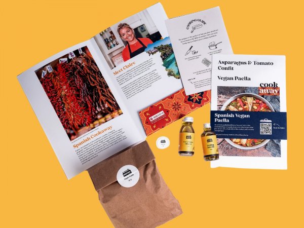 Meal Kit for Spanish Vegan Paella (Long-Shelf Life Ingredients )