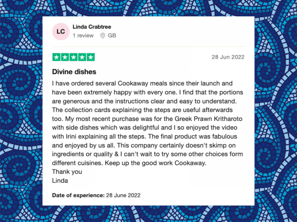 Greek King Prawn Kritharoto (Orzo)