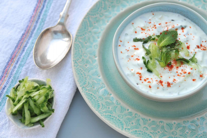 CUCUMBER MINT RAITA