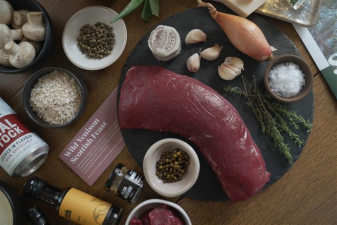 Scottish Feast - Wild Venison & Whisky Sauce