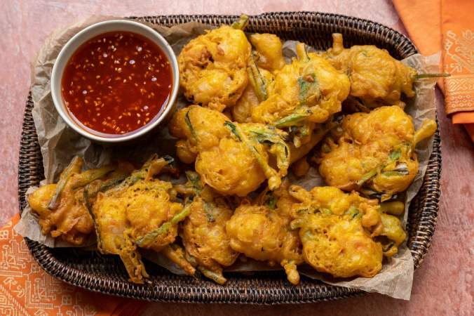 MALAYSIAN PRWN FRITTERS