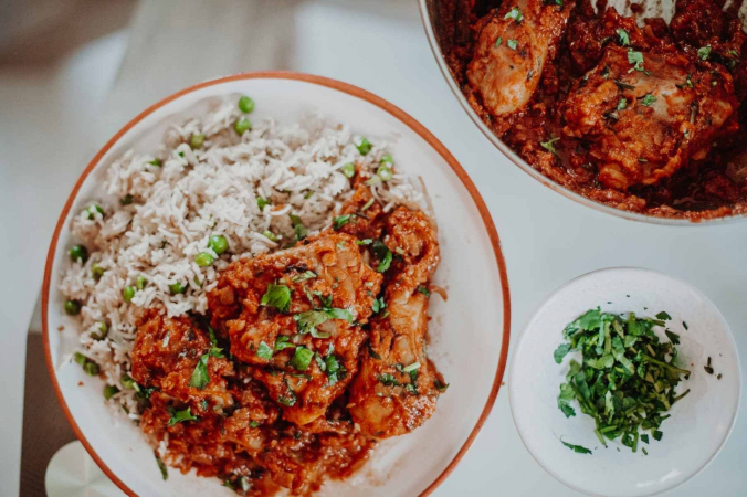 Indian Dhaba Style Chicken Curry