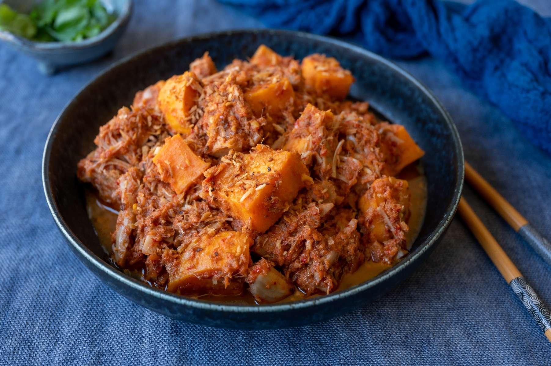 Jackfruit & Sweet Potato Rendang