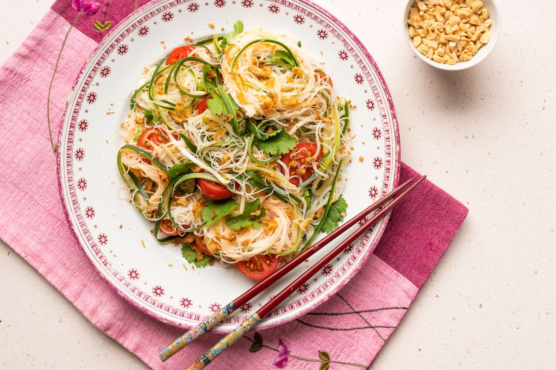 Malaysian Kerabu & Meatballs