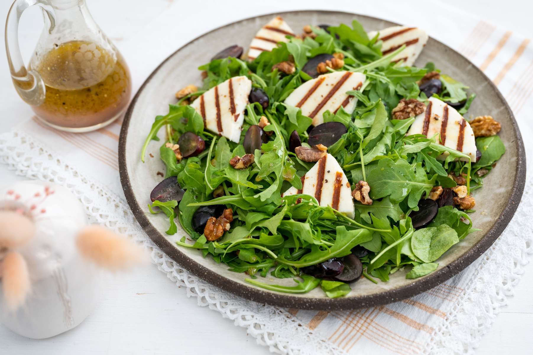 Griddled Manouri Salad