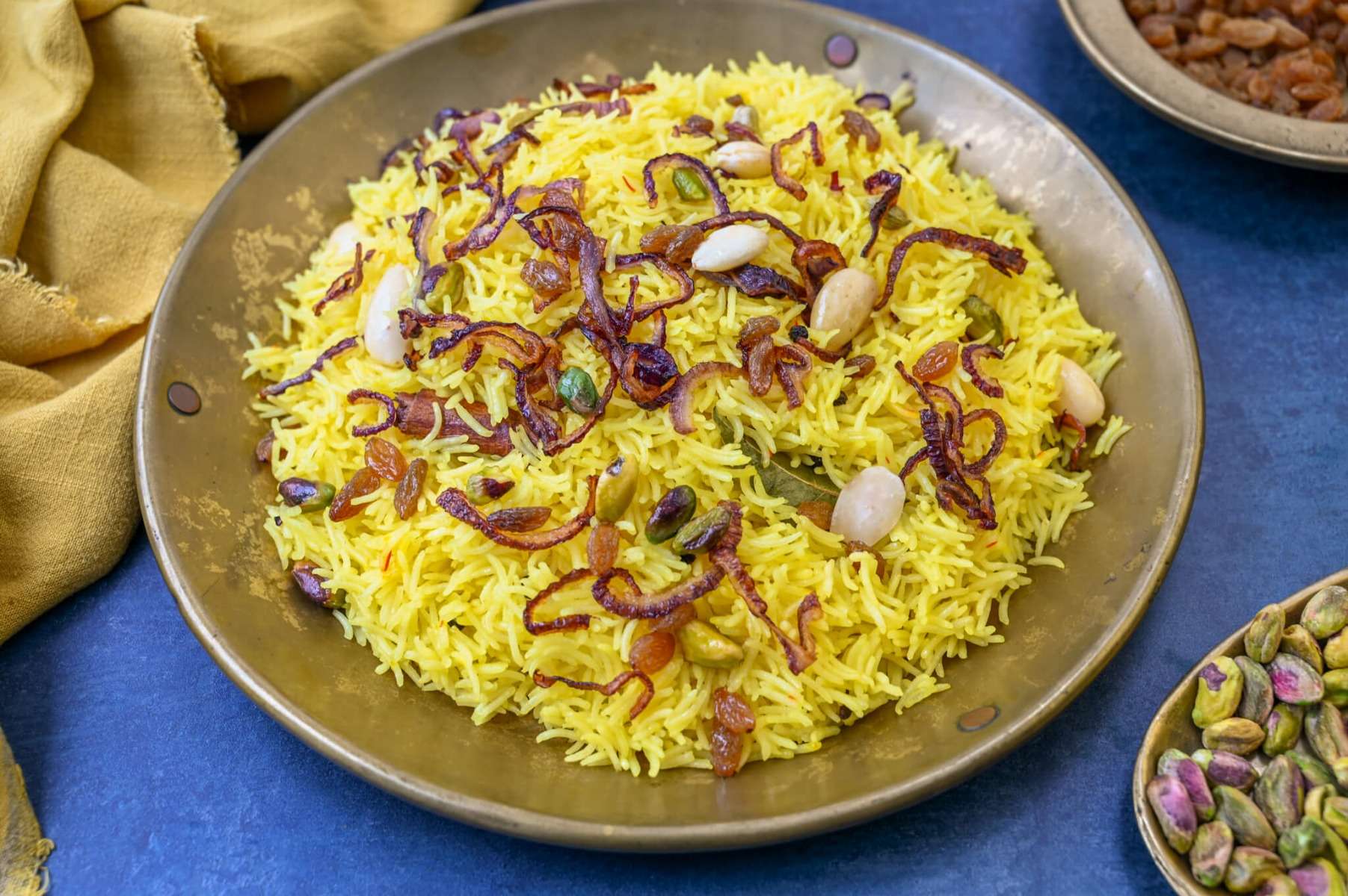 Saffron Nutty Pulao