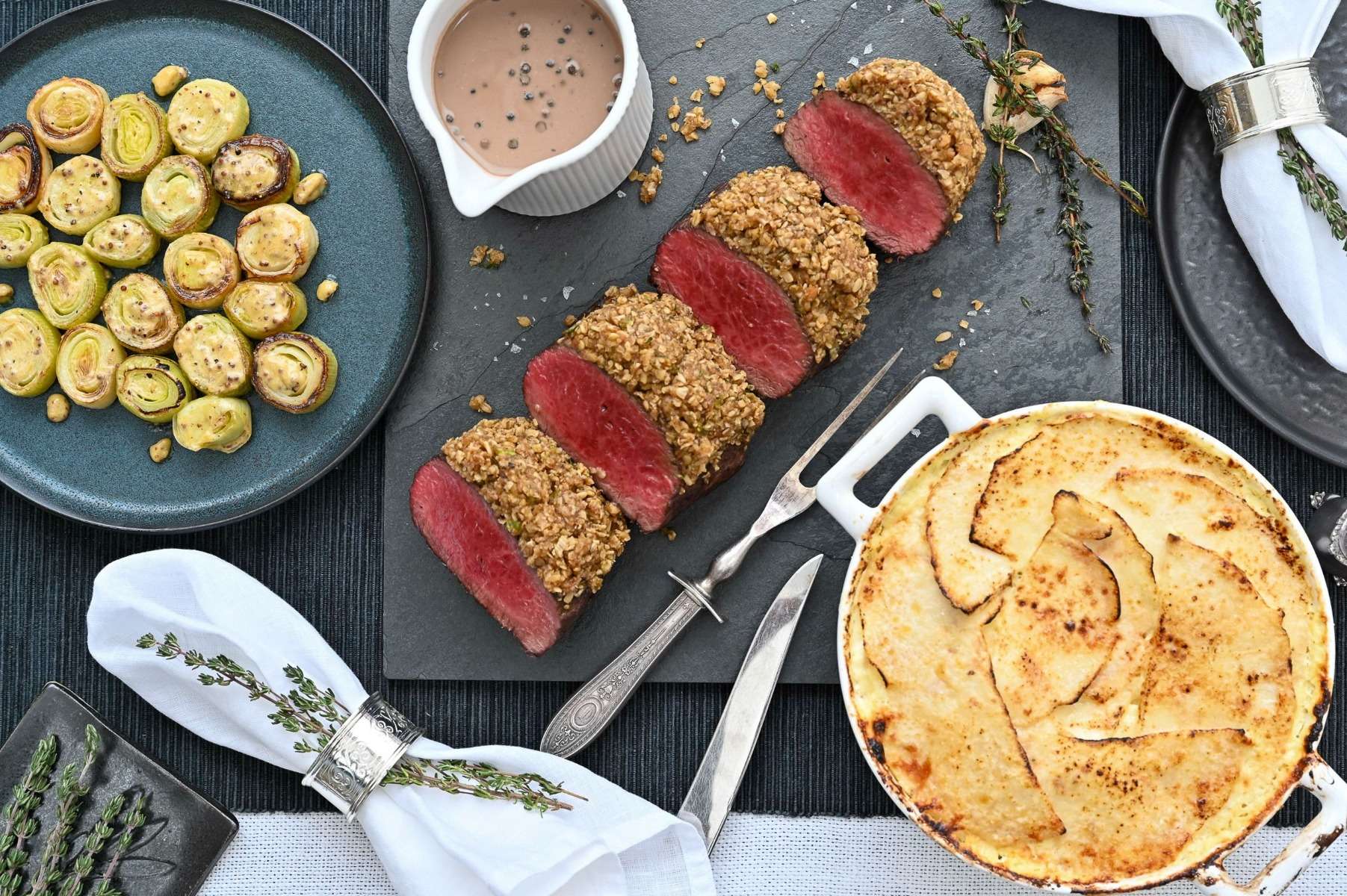 Scottish Feast - Wild Venison & Whisky Sauce