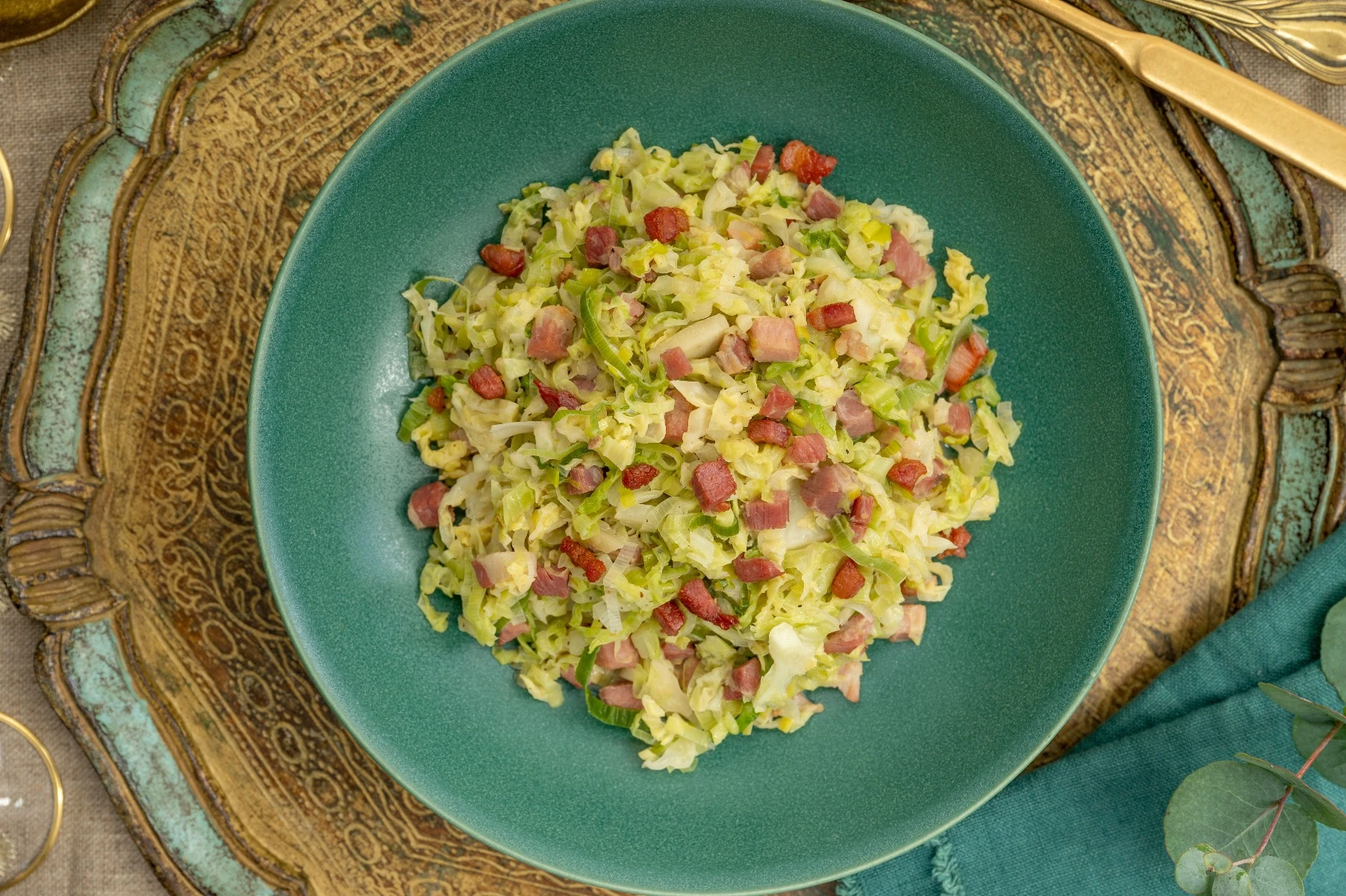 SAVOY CABBAGE & PANCETTA